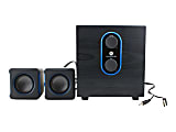 GOgroove SonaVERSE LBr - Speaker system - for PC - 2.1-channel - USB - 11 Watt (total)