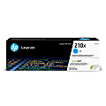 HP 210X Cyan High Yield Toner Cartridge, W2101X 1 thumbnail image