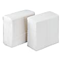 Karat Tall Fold 1-Ply Dispenser Napkins, 13-7/16" x 7", White, Pack Of 10,000 Napkins 1 thumbnail image
