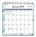 Blue Sky™ Monthly Desk Calendar, 6" x 6", Lindley, January to December 2019 1 thumbnail image