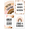 Creative Teaching Press Stand Together Inspire U Posters, 13-3/8" x 19", Set Of 4 Posters 1 thumbnail image