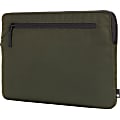 Incase Compact Carrying Case (Sleeve) for 15" MacBook Pro (Retina Display) - Olive - Bump Resistant Interior, Scratch Resistant Interior - Faux Fur Interior, Nylon, Polyester, Metal Puller - 10.8" Height x 15" Width x 0.8" Depth 1 thumbnail image