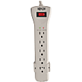 Tripp Lite 7-Outlet Surge Protector Power Strip, 15' Cord, Gray 1 thumbnail image