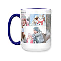 Custom Create Your Own, Photo Ceramic Coffee Mug, 2-Tone White Exterior With Interior Color And Handle,  15-oz.