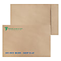 Zip Stick® Brown Kraft TerraBoard™ Open End Catalog Mailing Envelopes, 2-Color, Custom 10-1/2" x 16",  Box Of 500 1 thumbnail image