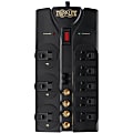 Tripp Lite Surge Protector Power Strip 120V 8 Outlet RJ11 Coax 10' Cord 3240 Joule - Receptacles: 8 x NEMA 5-15R - 3240J 1 thumbnail image