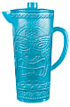 Amscan Summer Tiki Embossed Plastic Pitcher, 3-Quart, Blue 1 thumbnail image