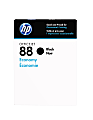 HP 88 Economy-Yield Black Ink Cartridge (D8J36AN) 1 thumbnail image