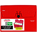 Five Star 13-Pocket Letter Expanding File, 8-1/2" x 11", Assorted Colors 1 thumbnail image