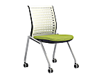 Mayline® Thesis Training Chairs, Expo Sprout/Gray, Set Of 2