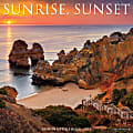Willow Creek Press Scenic Monthly Wall Calendar, 12” x 12”, Sunrise Sunset, January To December 2023