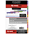 AT-A-GLANCE® Kathy Davis® 2026 Weekly Monthly Planner Refill, Loose-Leaf, Desk Size, 5 1/2" x 8 1/2" 1 thumbnail image