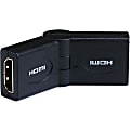 QVS HDMI High Speed 1080p/4K Female to Female Swivel Gender Changer/Coupler - 1x HDMI Digital Audio/Video Female - HDGSFF 1 thumbnail image