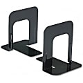 Universal Standard Economy Metal Bookend - 5" x 4.75" x 5.25" - Steel - Black 1 thumbnail image