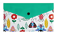 Office Depot® Brand Poly Envelope, Check Size, 5-1/2" x 8-1/2", Garden 1 thumbnail image