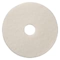 Americo® Super Polish Floor Pad, 20" Diameter, White, Box Of 5