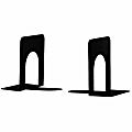 Universal UNV 54055 Economy Bookends, Nonskid, 4 3/4x 5 1/4x 5, Heavy Guage - 5"x4.75"x 5.25" Depth - 54055 1 thumbnail image