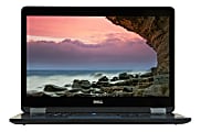Dell™ Latitude E7470 Refurbished Ultrabook Laptop, 14" Screen, 6th Gen Intel® Core™ i5, 8GB Memory, 256GB Solid State Drive, Windows® 10 Professional 1 thumbnail image
