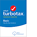 TurboTax Basic Fed + Efile 2017 (Mac), Download Version 1 thumbnail image