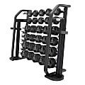 Power Systems Denali Series Cardio Pump Storage Rack with 30 Sets, Black, Total Qty 1