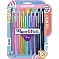 Paper Mate Flair Candy Pop Pack Felt Tip Pens - Medium Pen Point - 0.7 mm Pen Point SizeWater Based Ink - Felt Tip - 16 / Pack