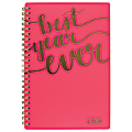 Cambridge® Aspire Weekly/Monthly Planner, 4 7/8" x 8", Coral, January to December 2019