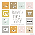 Willow Creek Press Art & Design Monthly Wall Calendar, 12" x 12", Baby’s First Year Milestone Tracker, January To December
