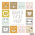 Willow Creek Press Art & Design Monthly Wall Calendar, 12" x 12", Baby’s First Year Milestone Tracker, January To December 1 thumbnail image