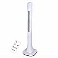 Optimus Pedestal Tower Fan With Remote And Speaker, 48" x 9", White 1 thumbnail image
