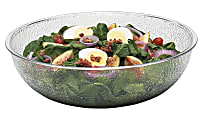 Cambro Camwear Round Pebbled Bowls, 6", Clear, Set Of 12 Bowls