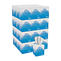 Pacific Blue Select® 2-Ply Facial Tissue, Cube Box, White, 10% Recycled Fiber, 36 Boxes Per Case, 100 Tissues Per Box 1 thumbnail image