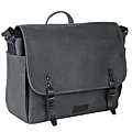 Kenneth Cole Reaction Canvas Laptop Messenger Bag For 15" Laptops, Charcoal Gray 1 thumbnail image