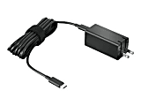 Lenovo USB-C GaN - Power adapter - AC 100-240 V - 65 Watt - Worldwide - black -  - 40AWGC65WW 1 thumbnail image