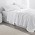 DormCo Supersoft Microfiber Sheet Set, Twin XL, White 1 thumbnail image