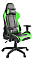 Arozzi Verona V2 High-Back Chair, Black/Green