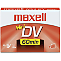 Maxell Mini DV Cassette - MiniDV - 1 Hour 1 thumbnail image