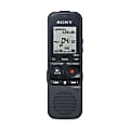 Sony Notetakers ICD-PX312 2GB Digital Voice Recorder - 2 GB Flash MemoryLCD - Headphone - 536 HourspeaceRecording Time - Portable 1 thumbnail image