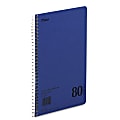 Mead® DuraPress Notebook, 6" x 9-1/2", 1 Subject, College Ruled, 80 Sheets, Assorted Colors