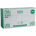 BLUZEN Powder-Free Latex Gloves - 4 mil Thickness - Large Size - Latex - Off White - Comfortable -  - LAT101LCT 1 thumbnail image