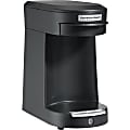Hamilton Beach Commercial Single-serve Coffee Maker - 500 W - 8 fl oz - 1 Cup(s) - Single-serve - Black