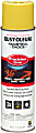Rust-Oleum Industrial Choice M1800 System Water-Based Precision Line Inverted Marking Paint, 17 Oz, High-Visibility Yellow, Pack Of 12 Cans 1 thumbnail image