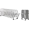 LEE Flexible Expandable Collator/Sorter/File - 12 - 7" Width x 11" Depth - Desktop - Silver - Aluminum - 1 Each 1 thumbnail image