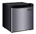 Premium 1.6 Cu. Ft. Mini Refrigerator, 19-3/4"H x 17-11/16"W x 18-1/2"D, Black/Stainless Steel 1 thumbnail image