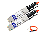 AddOn 5m Industry Standard QSFP+ AOC - Network cable - QSFP+ to QSFP+ - 5 m - fiber optic