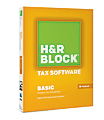 H & R Block® Tax Software Basic, 2014, PC/Mac