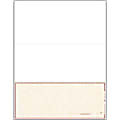 Blank Laser Checks, Bottom Check, Two Vouchers (Signature Line) 1 thumbnail image