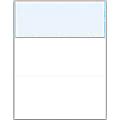 Blank Laser Checks, Top Check, Two Vouchers (Signature Line) 1 thumbnail image