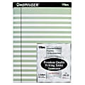 TOPS® Stinger Pads, 8 1/2" x 11 3/4", Legal Ruled, 50 Sheets, Mint Green, Pack Of 2 Pads