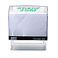 Custom 2000 PLUS® Self-Inking Stamp, P40, 13/16" x 2-3/16" Impression