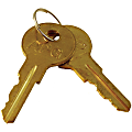 APG Cash Drawer PK-8K-A4 Key Set - Set of keys includes 2 keys with the A4 code - Works on all A4 locks 1 thumbnail image